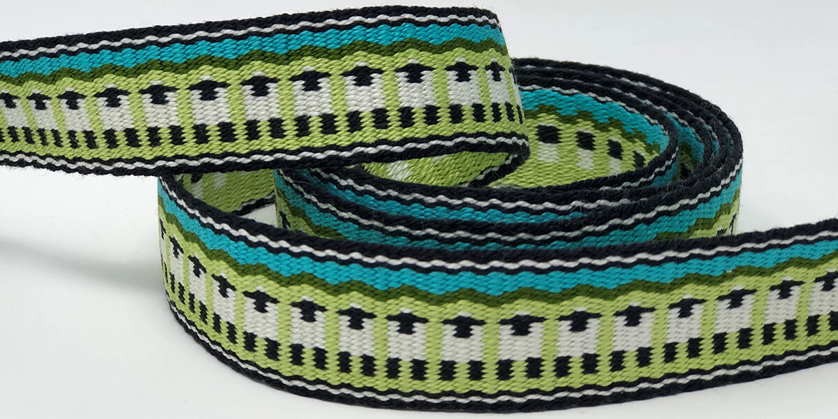 Bandweven: Turned Krokbragd