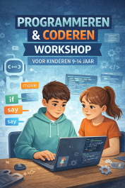 Workshop Programmeren voor beginners (9 - 14 jaar)
